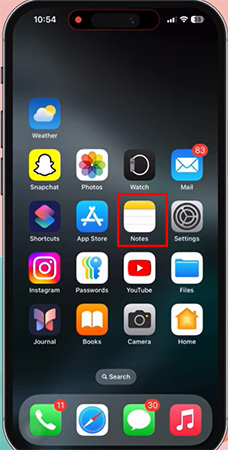 an iPhone with multiple apps displayed on the home screen