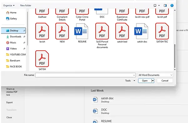 Add PDF file&nbsp;