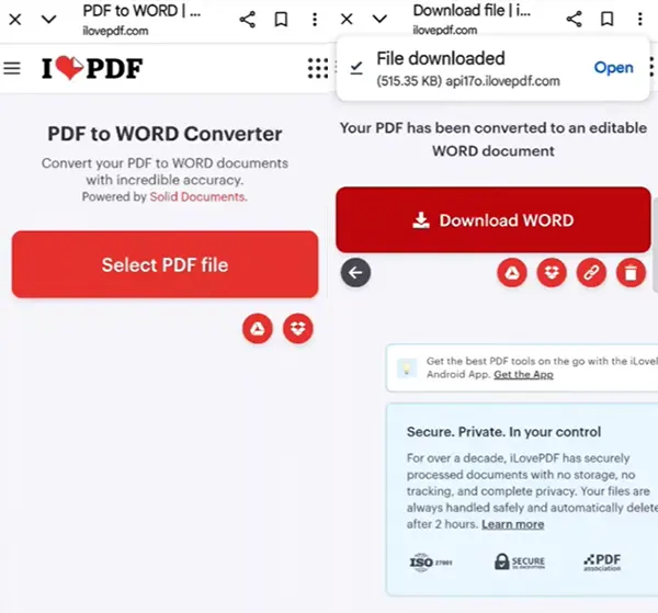 Edit pdf in Android